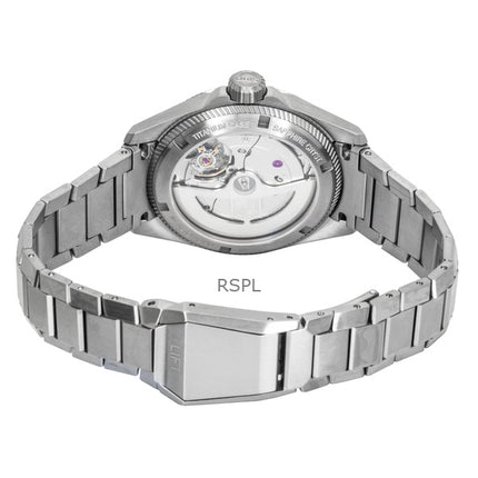 Montre unisexe Oris Propilot X Calibre 400 en titane, cadran saumon, automatique, 01-400-7778-7158-07-7-20-01TLC 100M