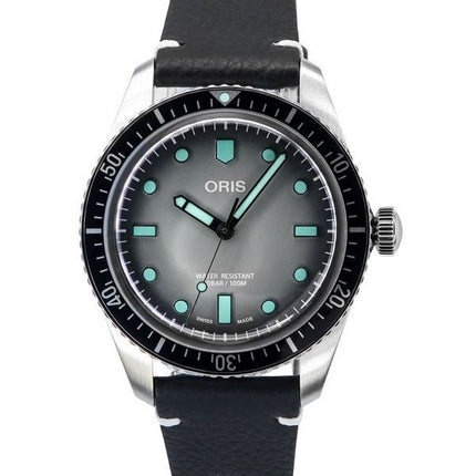 Oris Divers Sixty-Five Heritage Bracelet en cuir Automatique 01 733 7707 4053-07 5 20 89 100M Montre Homme