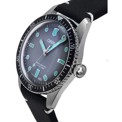 Oris Divers Sixty-Five Heritage Bracelet en cuir Automatique 01 733 7707 4053-07 5 20 89 100M Montre Homme