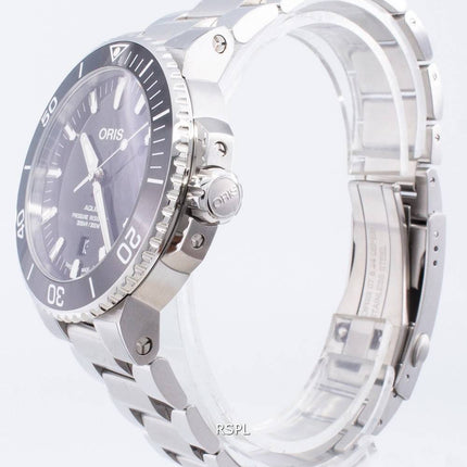 Montre Oris Aquis Date 01733 7730 4134-07 8 24 05PEB 01-733-7730-4134-07-8-24-05PEB automatique 300M masculin