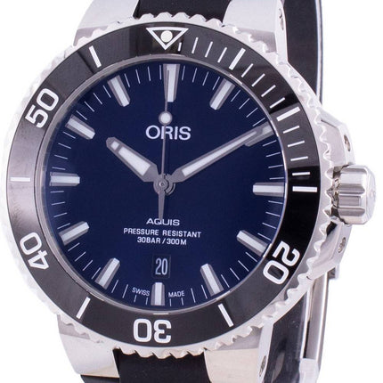 Montre Homme Oris Aquis Date 01733 7730 4135-07 4 24 64EB 01-733-7730-4135-07-4-24-64EB Automatique 300M