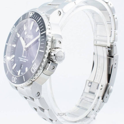 Montre Oris Aquis Date 01733 7730 4135-07 8 24 05PEB 01-733-7730-4135-07-8-24-05PEB automatique 300M masculin