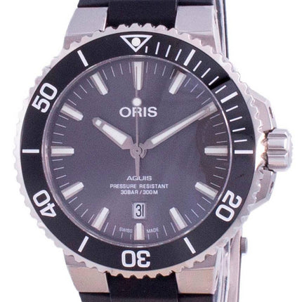 Montre pour homme Oris Aquis Date Automatic Diver',s Titanium 01-733-7730-7153-07-4-24-64TEB 300M
