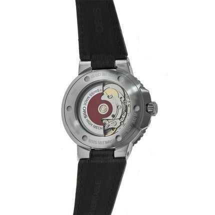 Montre pour homme Oris Aquis Date bracelet en cuir cadran vert automatique 01 733 7732 4157-07 5 21 10FC 300M