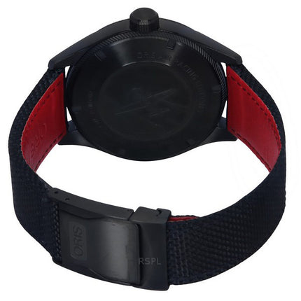 Montre Homme Oris ProPilot Air Racing Edition V Bracelet Tissu Cadran Noir Automatique 01 752 7698 4784-Set 100M