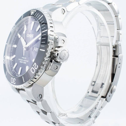 Montre Oris Aquis Big Day Date 01 752 7733 4135-07 8 24 05PEB 01-752-7733-4135-07-8-24-05PEB Automatic 500M Men',s