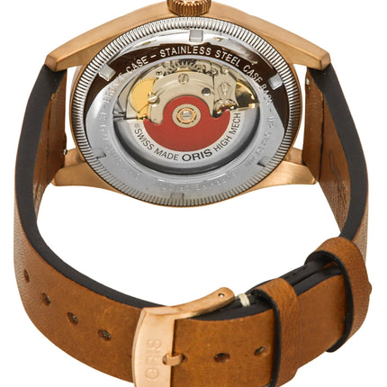 Montre homme Oris Big Crown Pointer Date édition 80e anniversaire cadran vert automatique 01-754-7741-3167-07-5-20-58BR