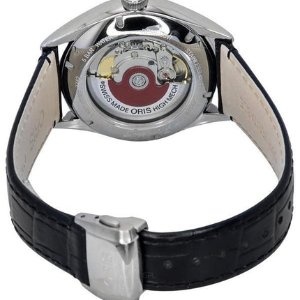 Oris Artelier Pointer Day Date Argent Cadran Guilloché Automatique 01 755 7742 4051-07 5 21 64FC Montre Homme
