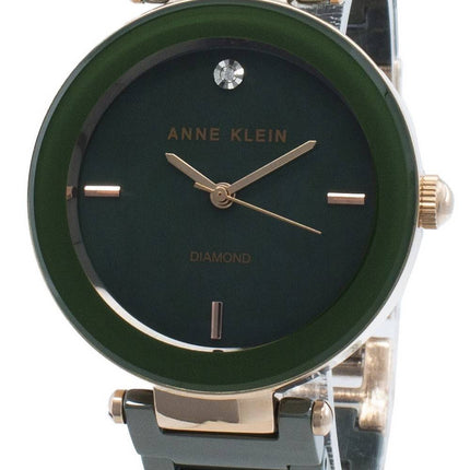 Montre Femme Anne Klein Diamond Accent 1018RGGN Quartz