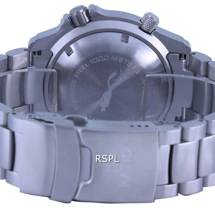 Ratio FreeDiver Helium Safe 1000M Cadran Orange Acier Inoxydable Automatique 1066KE26-33VA-ORG Montre Homme