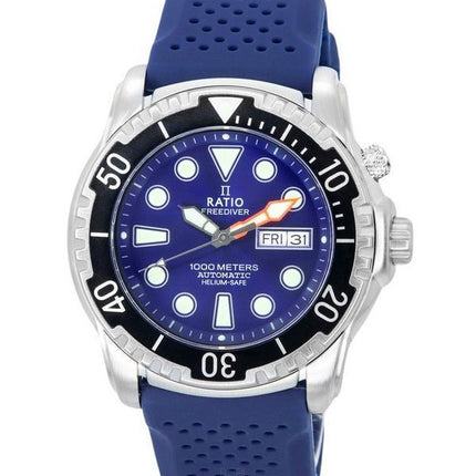Montre Homme Ratio Free Diver Helium-Safe 1000M Sapphire Automatic 1068HA90-34VA-BLU