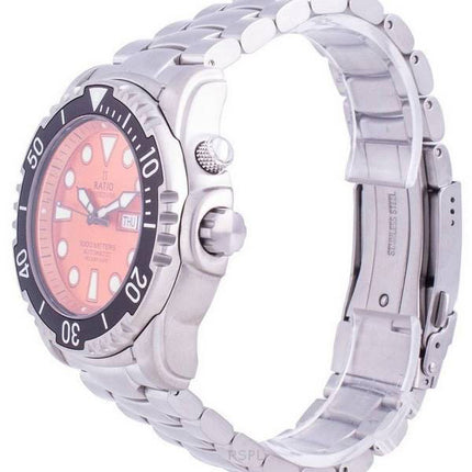 Montre Homme Ratio Free Diver Helium-Safe 1000M Sapphire Automatic 1068HA96-34VA-ORG