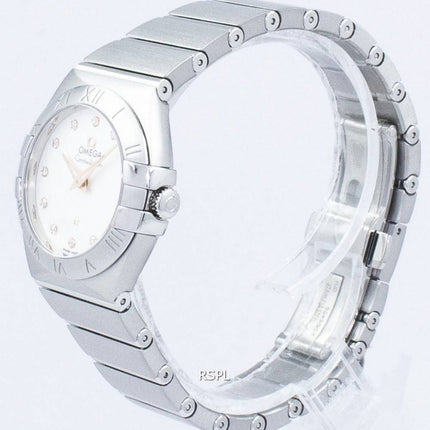 Montre Omega Constellation diamant Accents Quartz 123.10.27.60.52.001 féminin
