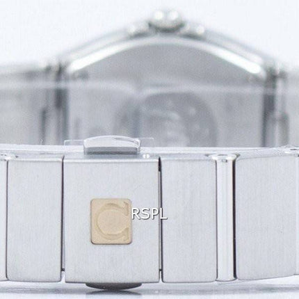 Montre Omega Constellation Quartz diamant Accent 123.15.24.60.55.002 féminin