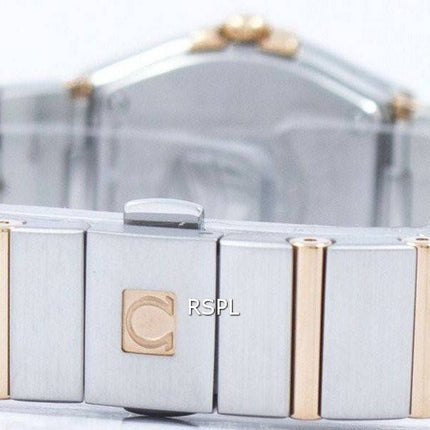 Montre Omega Constellation Tahiti Quartz diamant Accent 123.20.24.60.57.005 féminin