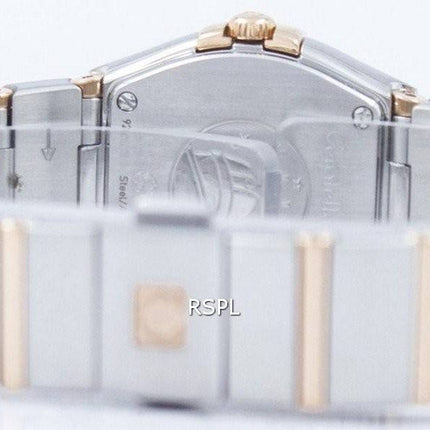 Montre Omega Constellation Tahiti Quartz diamant Accent 123.20.24.60.57.005 féminin