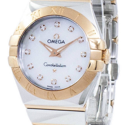 Montre Omega Constellation diamant Accents Quartz 123.20.27.60.55.003 féminin