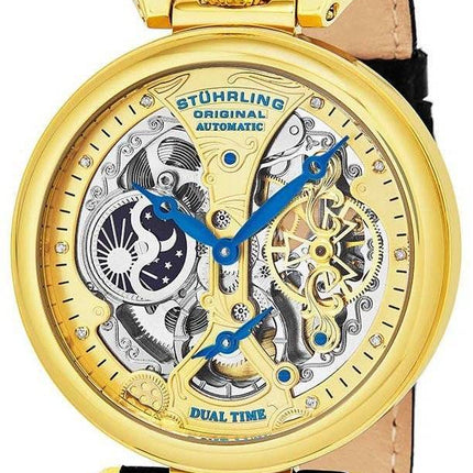 De l’empereur Stührling Original Grand Dual Time automatique 127A2.333519 montre homme