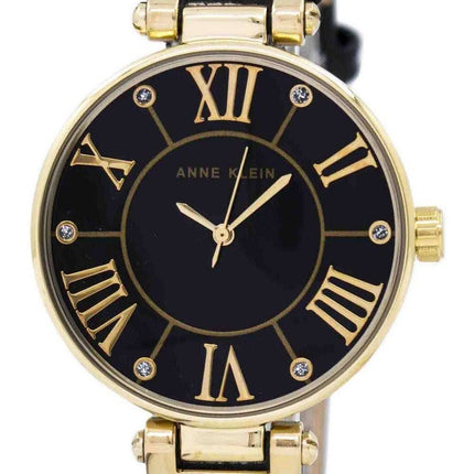Anne Klein Quartz diamant Accent 1396BMBK Women Watch