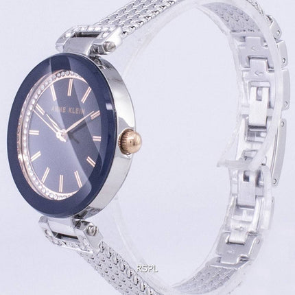 Anne Klein Quartz diamant Accent 1907NVRT Women Watch