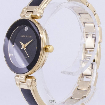Anne Klein Quartz diamant Accents 1980BKGB Women Watch