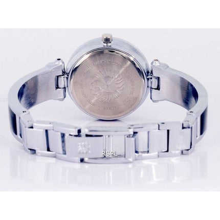 Montre pour femme Anne Klein Diamond Accents cadran noir Quartz 1981BKSV