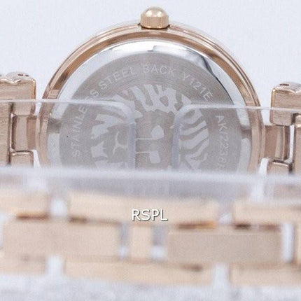 Anne Klein Quartz cristal Swarovski 2238RGST Women Watch
