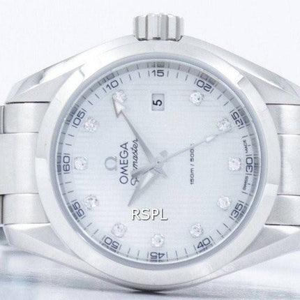 Montre Omega Seamaster Aqua Terra 150M Quartz 231.10.30.60.55.001 féminin