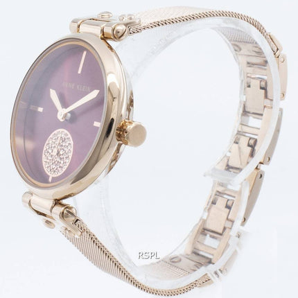 Montre Femme Anne Klein 3000BYRG à diamants Accents