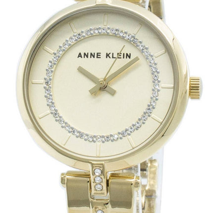 Anne Klein 3248CHGB Montre pour femme avec quartz et diamants