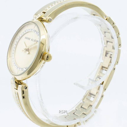Anne Klein 3248CHGB Montre pour femme avec quartz et diamants