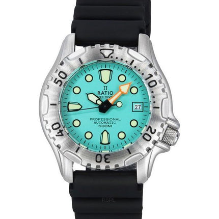Montre pour homme Ratio FreeDiver Professional 500M saphir cadran bleu glace automatique 32GS202A-IBLU