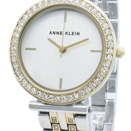 Anne Klein Montre pour femme AK-3409SVTT avec diamants et quartz