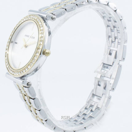 Anne Klein Montre pour femme AK-3409SVTT avec diamants et quartz