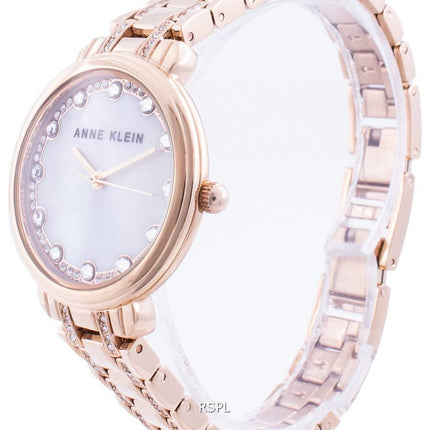 Montre Femme Anne Klein Swarovski Cristal Accentué 3488RGST Avec Coffret Cadeau