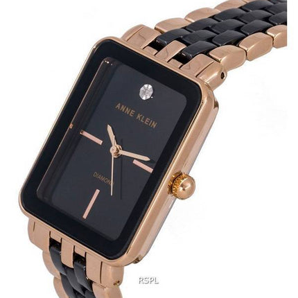 Montre pour femme Anne Klein Diamond Accents Cadran bleu Quartz 3668NVRG