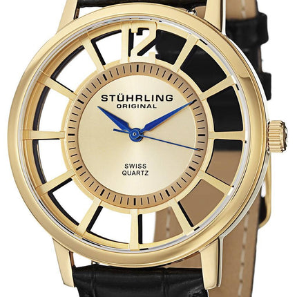 Stührling Original Winchester Del Sol Swiss Quartz doré 388S.333531 montre homme