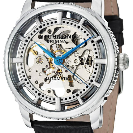 Stührling Original Winchester classique cadran squelette automatique 393.33152 montre homme