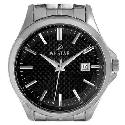 Montre pour femme Westar Profile en acier inoxydable avec cadran noir et quartz 40202STN103