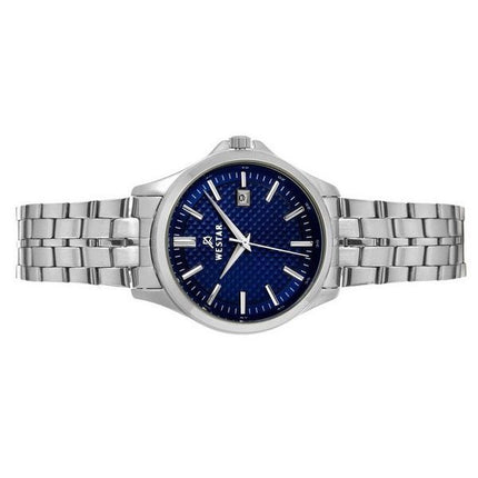 Montre pour femme Westar Profile en acier inoxydable avec cadran bleu et quartz 40202STN104