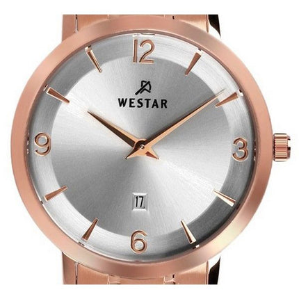 Montre pour femme Westar Profile en acier inoxydable avec cadran argenté et quartz 40220PPN607