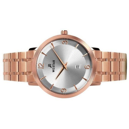 Montre pour femme Westar Profile en acier inoxydable avec cadran argenté et quartz 40220PPN607