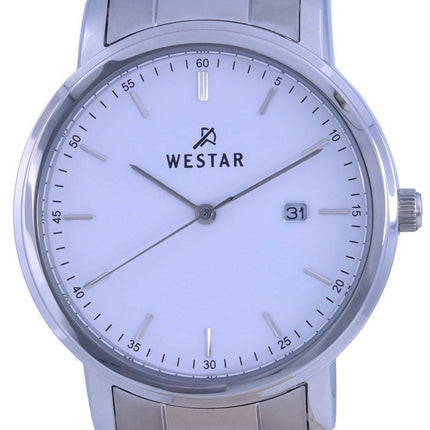 Montre Homme Westar Cadran Blanc Acier Inoxydable Quartz 50243 STN 101