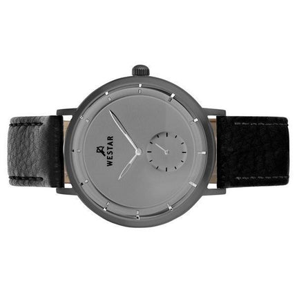 Montre pour homme Westar Profile avec bracelet en cuir et cadran gris 50246GGN106