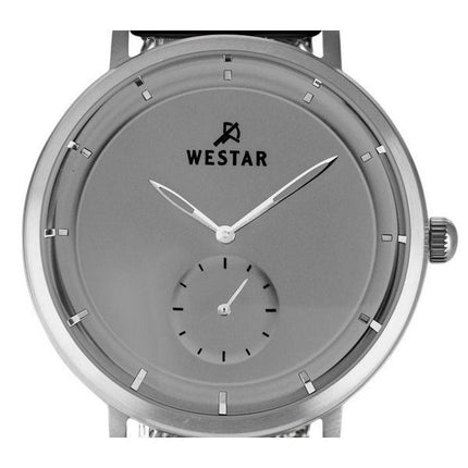 Montre pour homme Westar Profile en acier inoxydable avec cadran gris et quartz 50247STN106