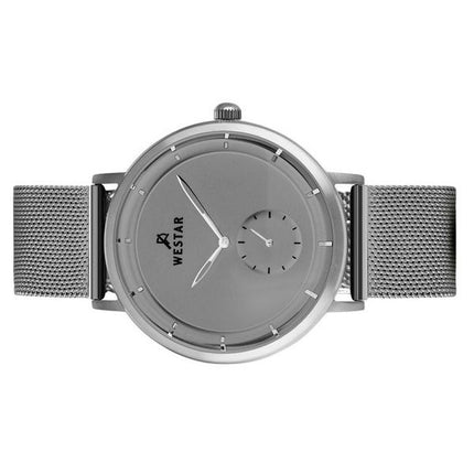 Montre pour homme Westar Profile en acier inoxydable avec cadran gris et quartz 50247STN106