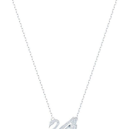 Collier Swarovski Swan White Rhodium 5514421 pour femme