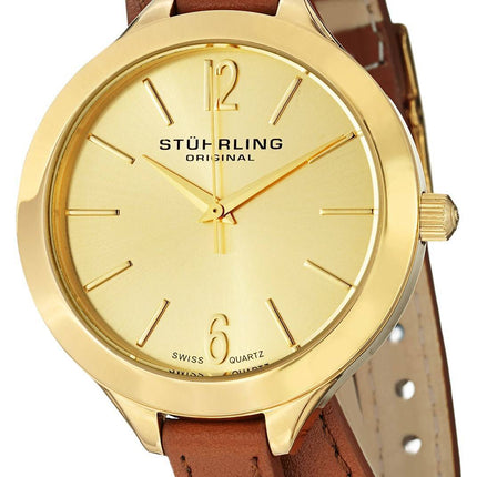 Stührling Original Soiree Deauville Sport Quartz Suisse or 568.04 Women Watch Dial
