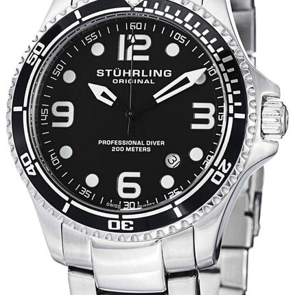Stührling Original Grand Aquadiver régate Quartz Suisse 593.332D11 montre homme