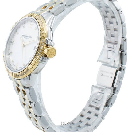 Montre Femme Raymond Weil Geneve Tango 5960-SPS-00995 Accents Diamant Quartz